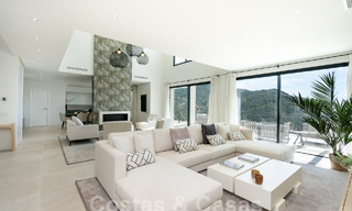 Luxury contemporary Andalusian-style villa for sale in fantastic, natural surroundings of Marbella - Benahavis 55237 