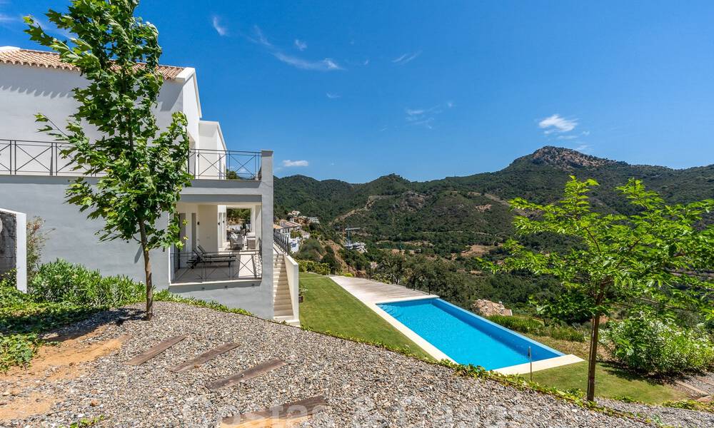 Luxury contemporary Andalusian-style villa for sale in fantastic, natural surroundings of Marbella - Benahavis 55279