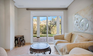 Stately luxury Andalusian-style mansion with sea views in Nueva Andalucia's golf valley, Marbella 779153 