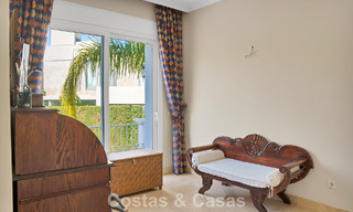 Stately luxury Andalusian-style mansion with sea views in Nueva Andalucia's golf valley, Marbella 779195 