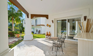 Stately luxury Andalusian-style mansion with sea views in Nueva Andalucia's golf valley, Marbella 779200 