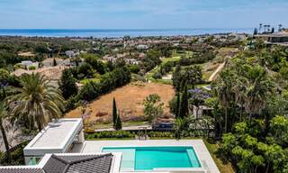 New, modernist designer villa for sale with golf course views in a golf resort, Marbella - Benahavis 55433 