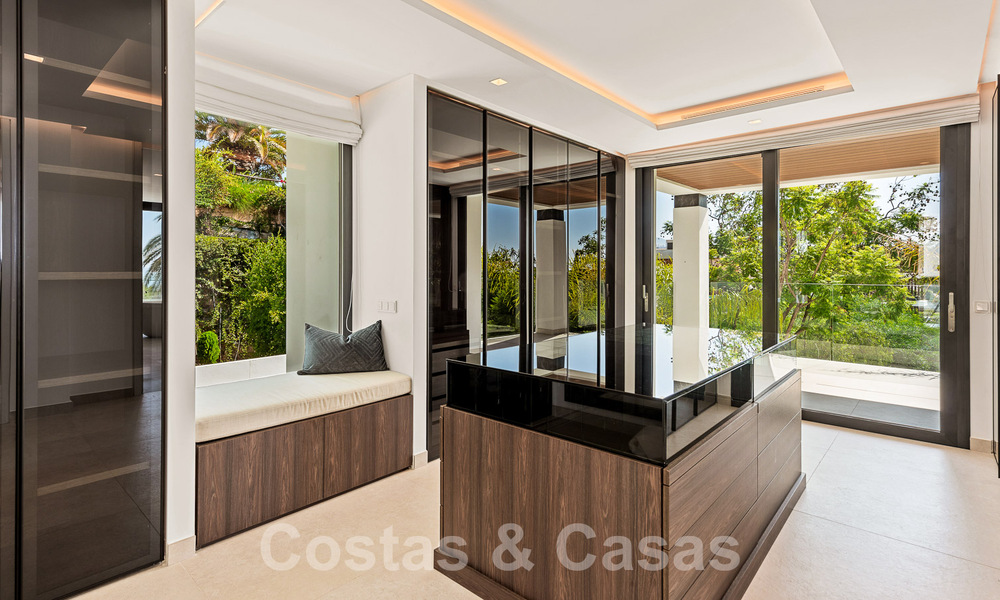 New, modernist designer villa for sale with golf course views in a golf resort, Marbella - Benahavis 55482