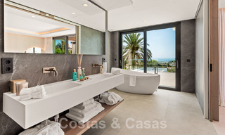 New, modernist designer villa for sale with golf course views in a golf resort, Marbella - Benahavis 55483 