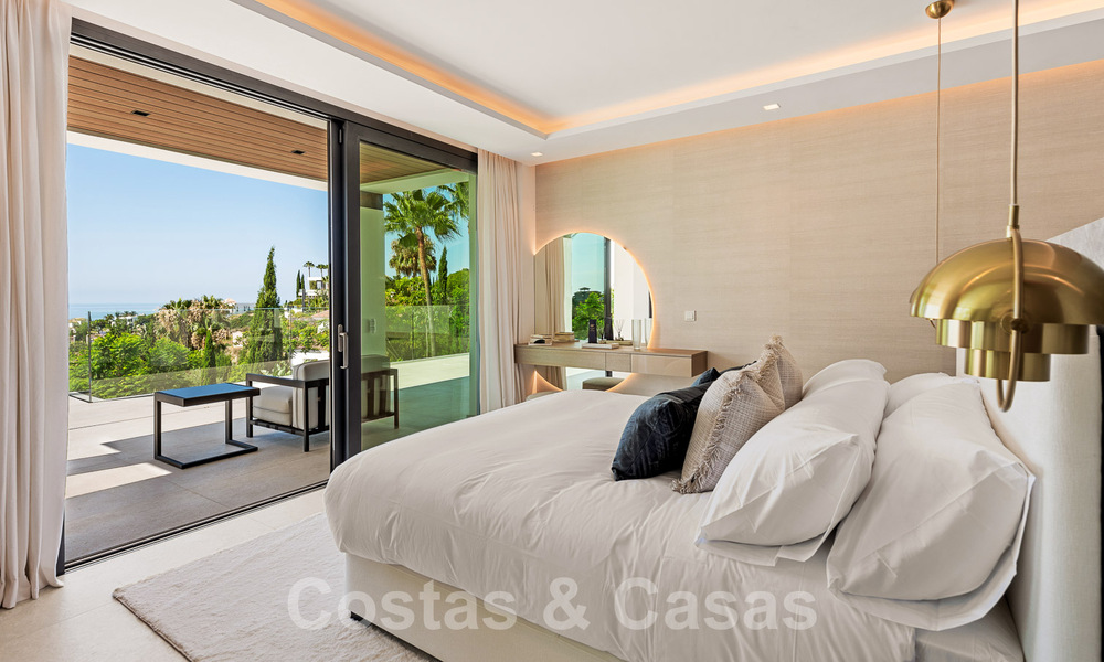 New, modernist designer villa for sale with golf course views in a golf resort, Marbella - Benahavis 55485