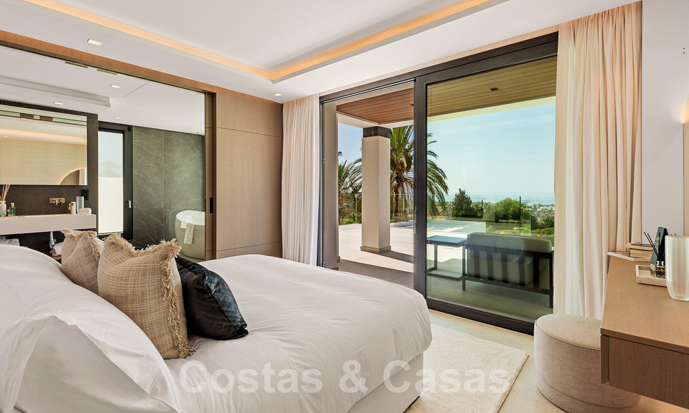 New, modernist designer villa for sale with golf course views in a golf resort, Marbella - Benahavis 55486