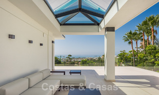 New, modernist designer villa for sale with golf course views in a golf resort, Marbella - Benahavis 55487 