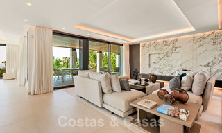 New, modernist designer villa for sale with golf course views in a golf resort, Marbella - Benahavis 55489 