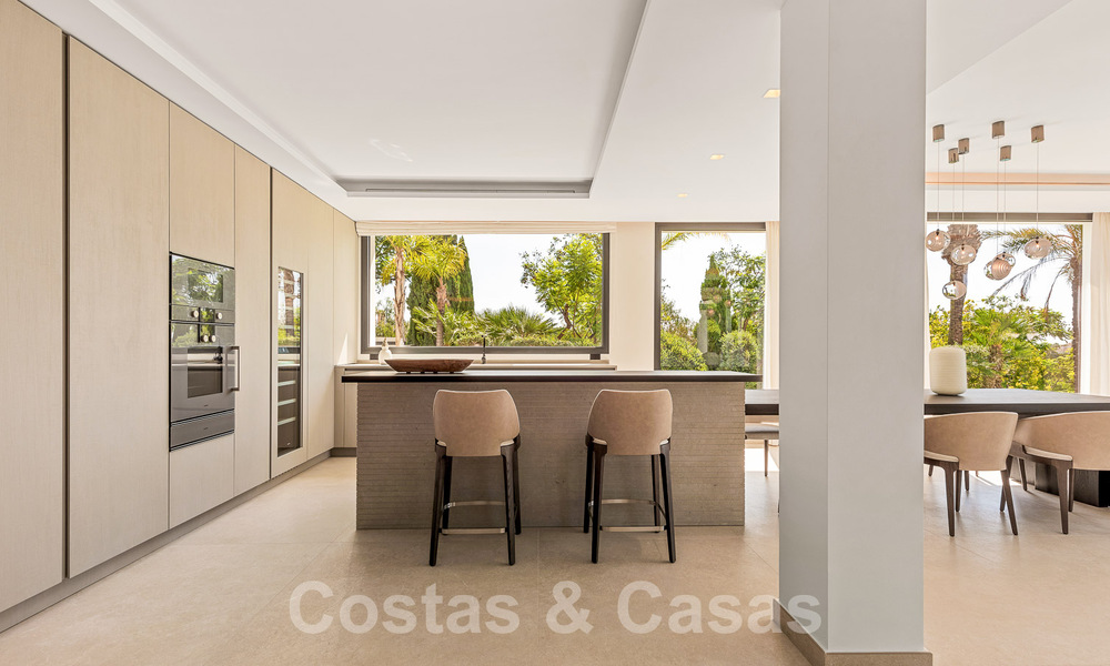 New, modernist designer villa for sale with golf course views in a golf resort, Marbella - Benahavis 55493
