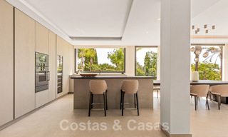 New, modernist designer villa for sale with golf course views in a golf resort, Marbella - Benahavis 55493 