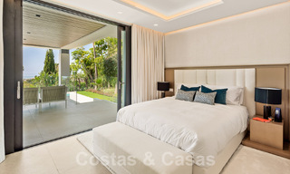 New, modernist designer villa for sale with golf course views in a golf resort, Marbella - Benahavis 55497 