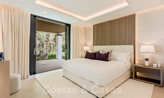 New, modernist designer villa for sale with golf course views in a golf resort, Marbella - Benahavis 55499 