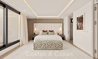 New, modernist designer villa for sale with golf course views in a golf resort, Marbella - Benahavis 55500 