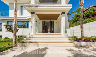 New, modernist designer villa for sale with golf course views in a golf resort, Marbella - Benahavis 55505 
