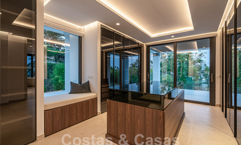 New, modernist designer villa for sale with golf course views in a golf resort, Marbella - Benahavis 55514