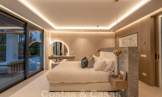 New, modernist designer villa for sale with golf course views in a golf resort, Marbella - Benahavis 55519 