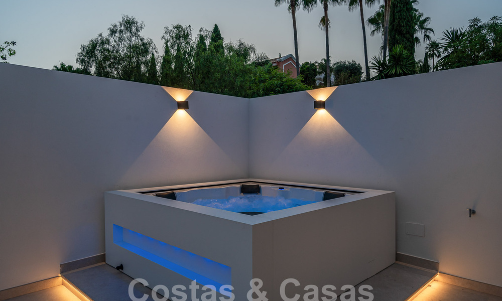 New, modernist designer villa for sale with golf course views in a golf resort, Marbella - Benahavis 55523