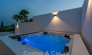 New, modernist designer villa for sale with golf course views in a golf resort, Marbella - Benahavis 55524 