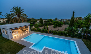 New, modernist designer villa for sale with golf course views in a golf resort, Marbella - Benahavis 55526 