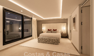 New, modernist designer villa for sale with golf course views in a golf resort, Marbella - Benahavis 55528 