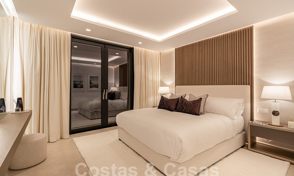 New, modernist designer villa for sale with golf course views in a golf resort, Marbella - Benahavis 55536