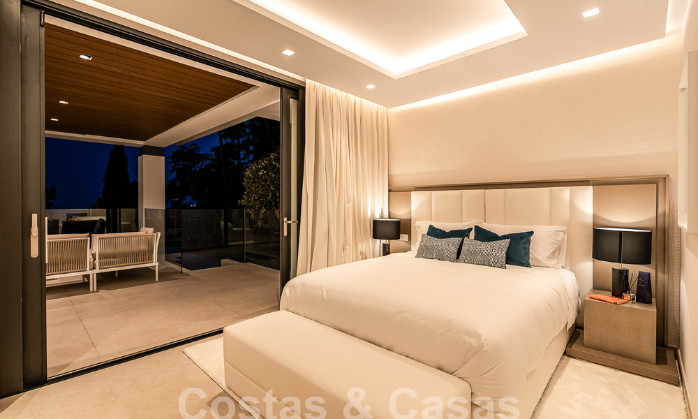 New, modernist designer villa for sale with golf course views in a golf resort, Marbella - Benahavis 55539