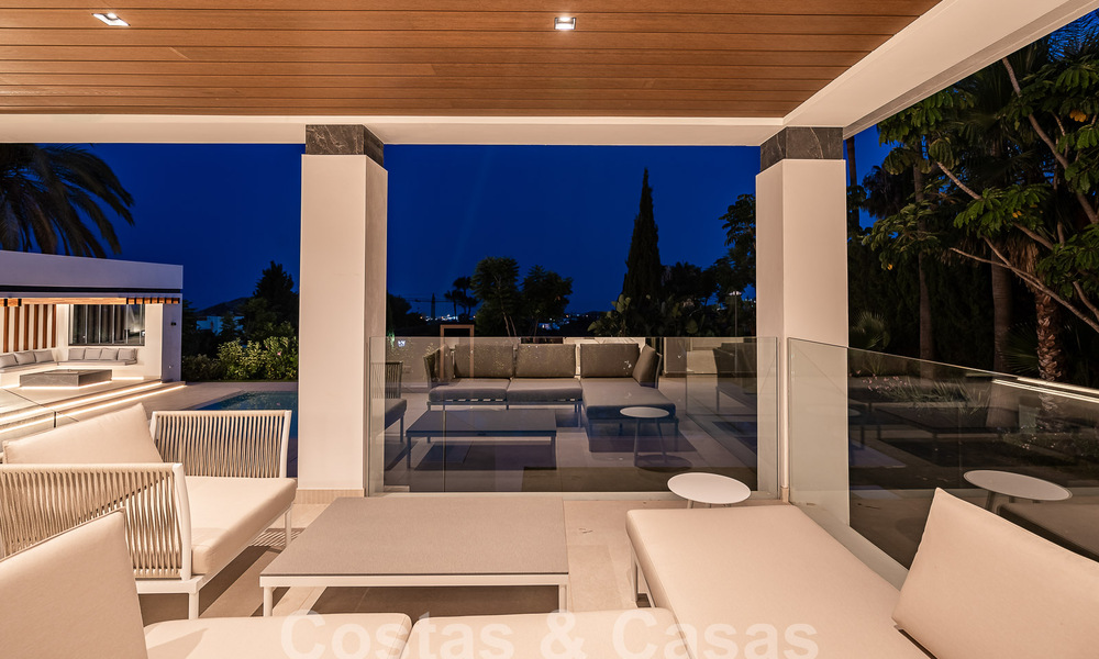 New, modernist designer villa for sale with golf course views in a golf resort, Marbella - Benahavis 55541