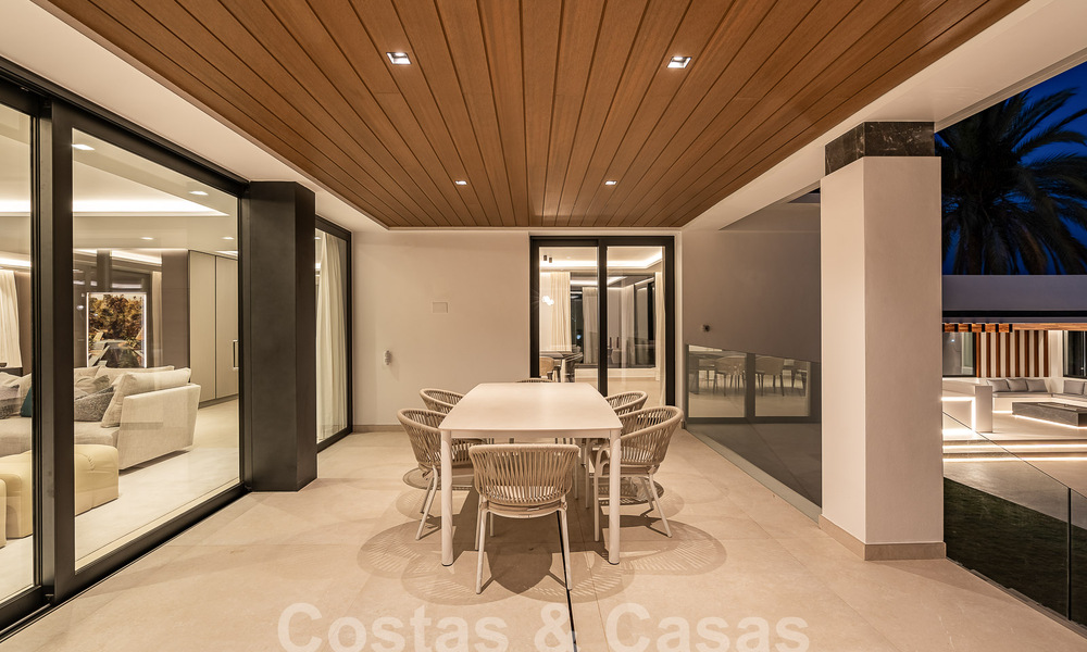 New, modernist designer villa for sale with golf course views in a golf resort, Marbella - Benahavis 55543