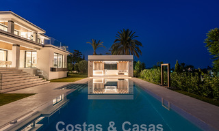 New, modernist designer villa for sale with golf course views in a golf resort, Marbella - Benahavis 55545 