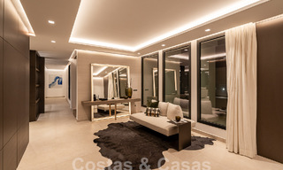 New, modernist designer villa for sale with golf course views in a golf resort, Marbella - Benahavis 55551 