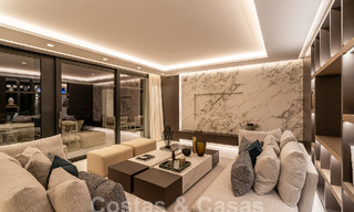 New, modernist designer villa for sale with golf course views in a golf resort, Marbella - Benahavis 55552 