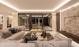 New, modernist designer villa for sale with golf course views in a golf resort, Marbella - Benahavis 55553 