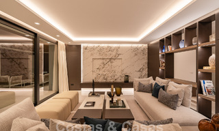New, modernist designer villa for sale with golf course views in a golf resort, Marbella - Benahavis 55554 