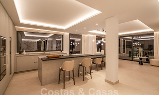 New, modernist designer villa for sale with golf course views in a golf resort, Marbella - Benahavis 55555 