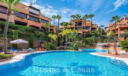 Move-in ready luxury apartment for sale in prestigious Sierra Blanca complex on Marbella's Golden Mile 54964