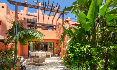 Charming townhouse for sale in walking distance to the beach, on the Golden Mile of Marbella 58121