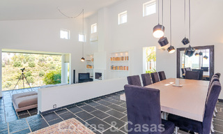 Spacious luxury villa for sale with panoramic sea views on a large plot in Mijas, Costa del Sol 55590 