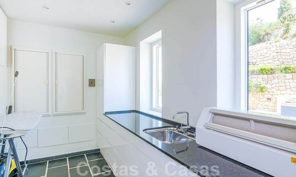 Spacious luxury villa for sale with panoramic sea views on a large plot in Mijas, Costa del Sol 55597