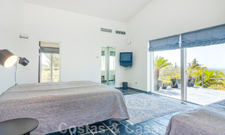 Spacious luxury villa for sale with panoramic sea views on a large plot in Mijas, Costa del Sol 55598 