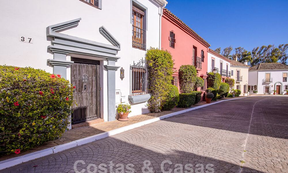 Beautiful, picturesque house for sale immersed in Andalusian charm a stone's throw from the beach in Guadalmina Baja, Marbella 55385