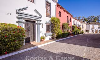 Beautiful, picturesque house for sale immersed in Andalusian charm a stone's throw from the beach in Guadalmina Baja, Marbella 55385 