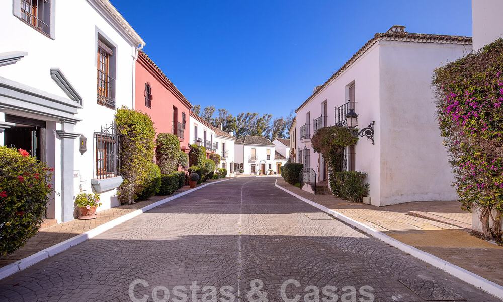 Beautiful, picturesque house for sale immersed in Andalusian charm a stone's throw from the beach in Guadalmina Baja, Marbella 55387