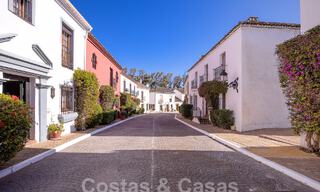 Beautiful, picturesque house for sale immersed in Andalusian charm a stone's throw from the beach in Guadalmina Baja, Marbella 55387 