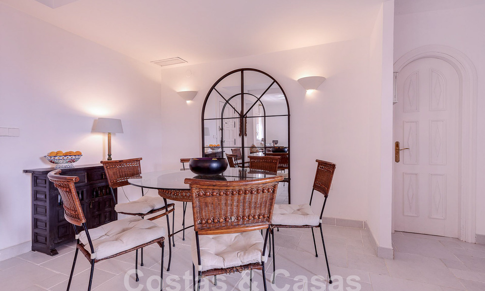 Beautiful, picturesque house for sale immersed in Andalusian charm a stone's throw from the beach in Guadalmina Baja, Marbella 55390