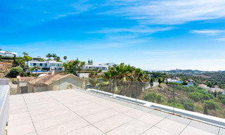 New, modernist designer villa for sale with stunning sea views in five-star golf resort in Marbella - Benahavis 55826 
