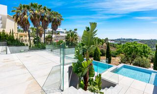 New, modernist designer villa for sale with stunning sea views in five-star golf resort in Marbella - Benahavis 55830 