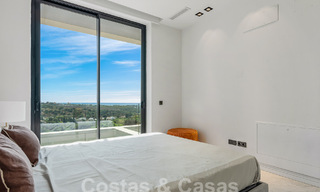 New, modernist designer villa for sale with stunning sea views in five-star golf resort in Marbella - Benahavis 55845 