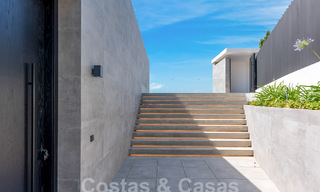 New, modernist designer villa for sale with stunning sea views in five-star golf resort in Marbella - Benahavis 55849 
