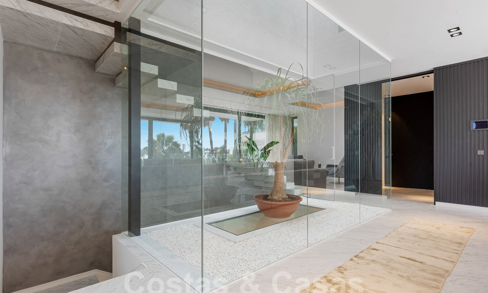 New, modernist designer villa for sale with stunning sea views in five-star golf resort in Marbella - Benahavis 55863