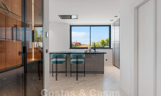 New, modernist designer villa for sale with stunning sea views in five-star golf resort in Marbella - Benahavis 55865 